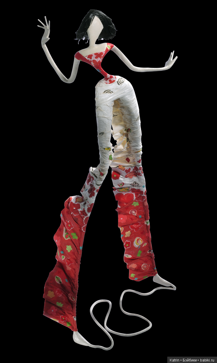 Бумажные скульптуры Lauref, папье маше