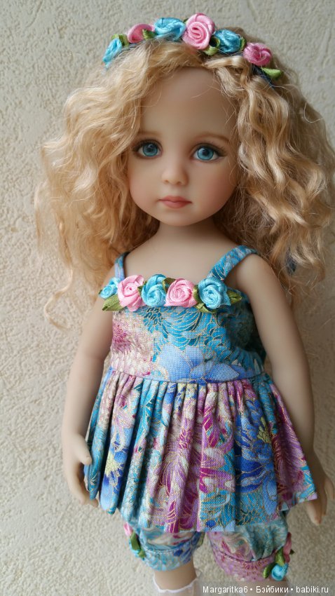 Little Darling #4 - девочка с красивыми бирюзовыми глазами от Магали Доусон (фото 3)