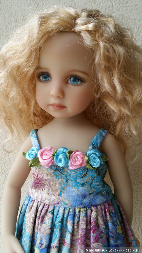 Little Darling #4 - девочка с красивыми бирюзовыми глазами от Магали Доусон (фото 4)