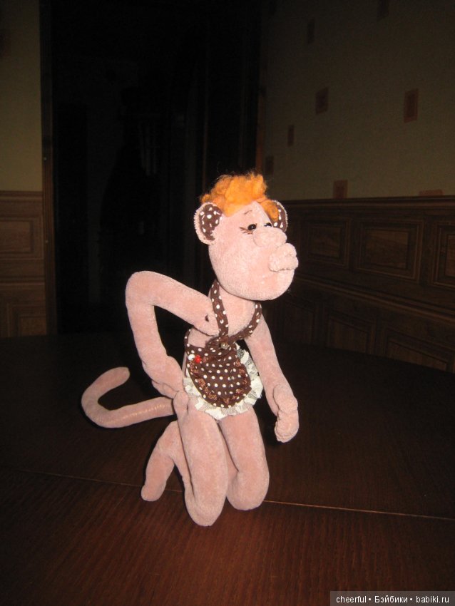 Про расстроенную Дусю — Текстильные игрушки и примитивы: кофейные (фото 3)