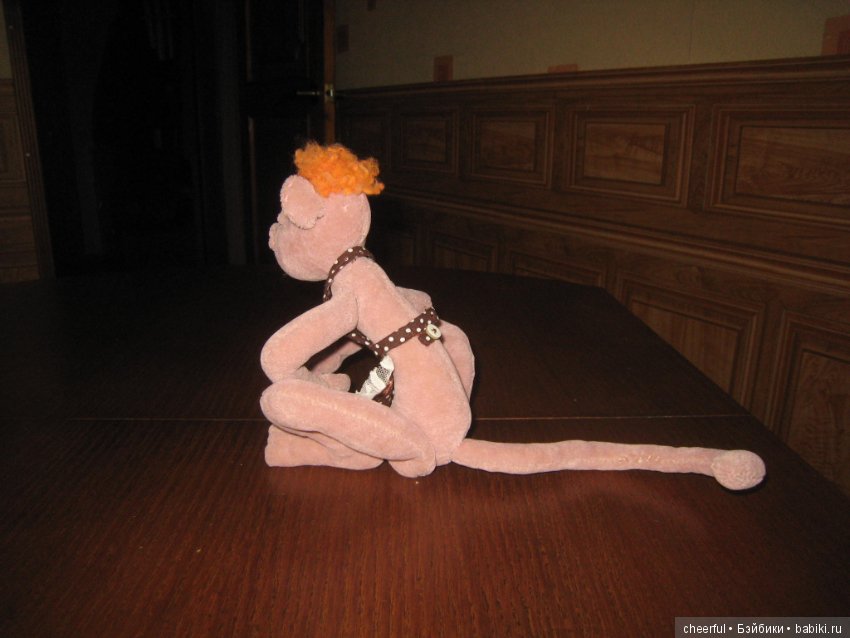 Про расстроенную Дусю — Текстильные игрушки и примитивы: кофейные (фото 5)