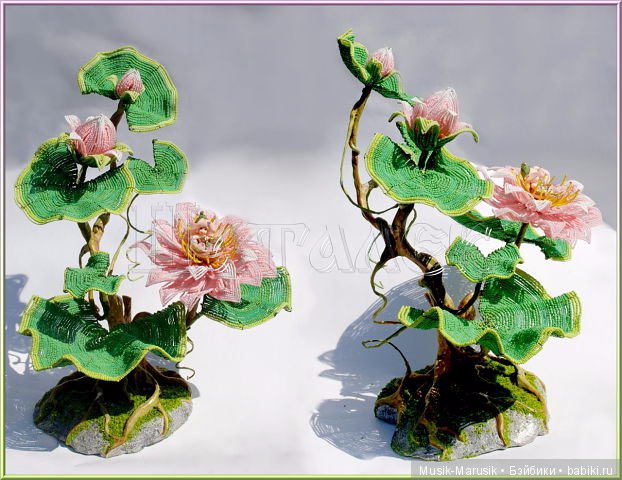 Великолепный скульптурный бисер от наталек (фото 6)