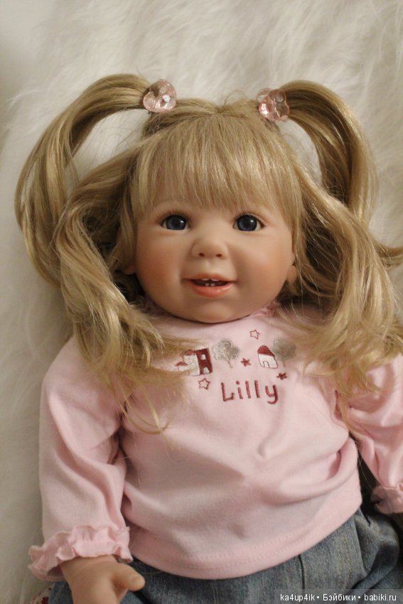 Lilly часть вторая — Куклы Doris Stannat (Дорис Штаннат): силикон