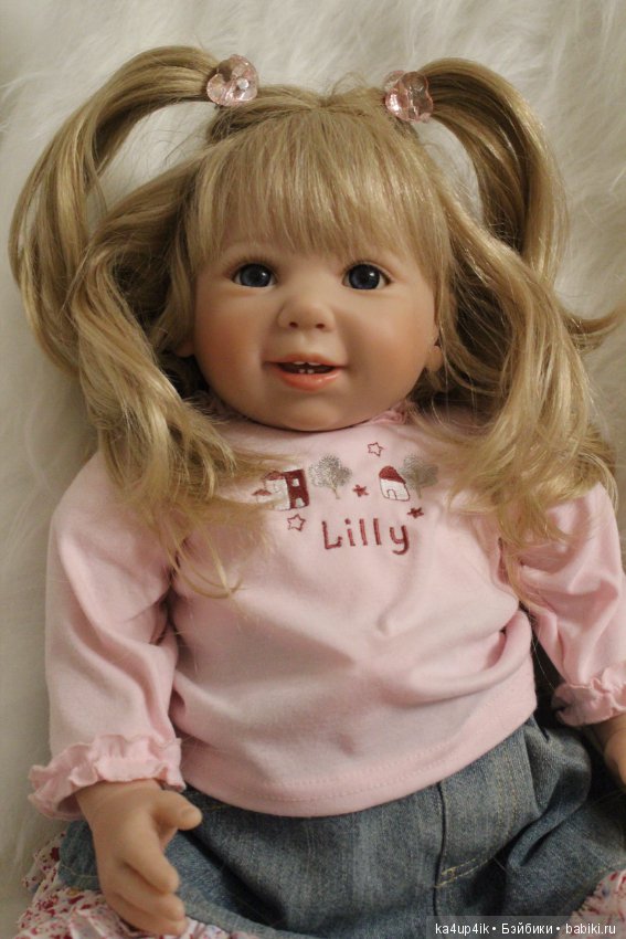 Lilly часть вторая — Куклы Doris Stannat (Дорис Штаннат): силикон