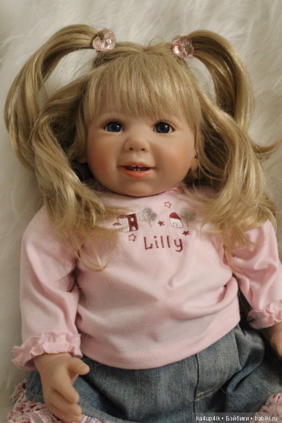 Lilly часть вторая — Куклы Doris Stannat (Дорис Штаннат): силикон