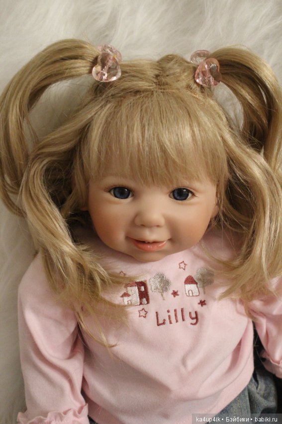Lilly часть вторая — Куклы Doris Stannat (Дорис Штаннат): силикон