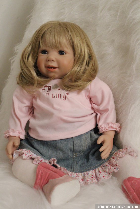 Lilli от Дорис Штаннат — Куклы Doris Stannat (Дорис Штаннат): силикон