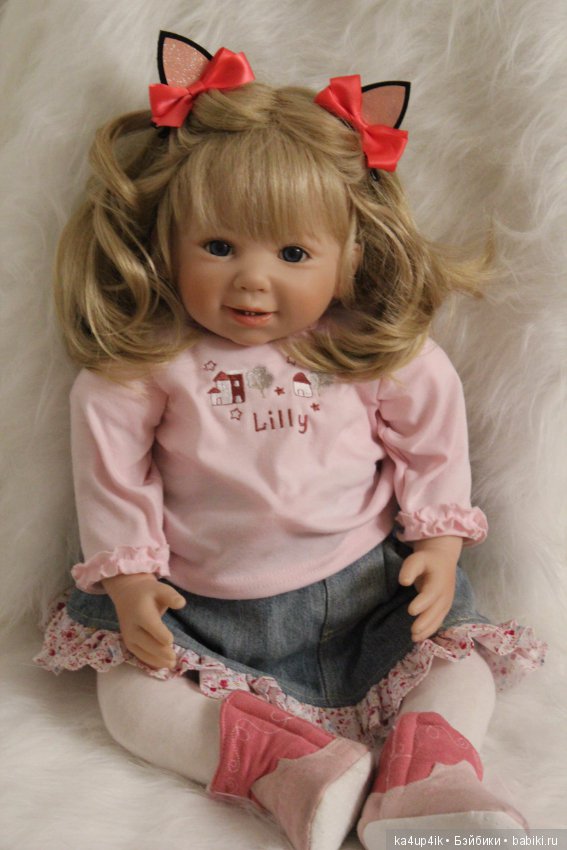 Lilli от Дорис Штаннат — Куклы Doris Stannat (Дорис Штаннат): силикон