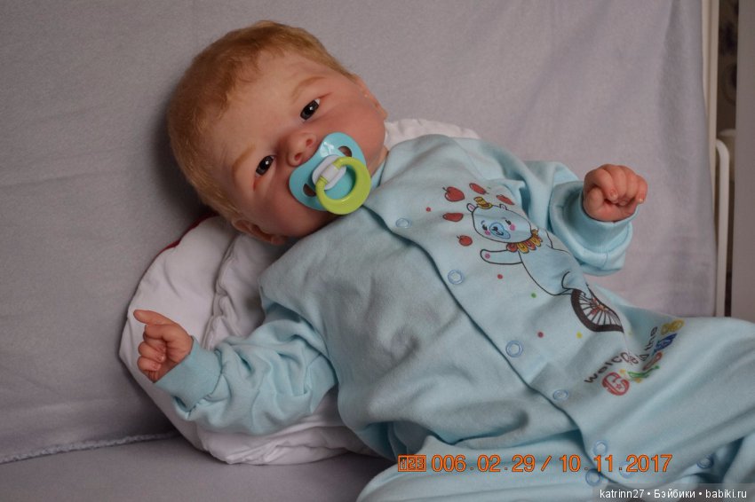 Кукла реборн Митюша, молд Maylin. Автор Ekaterina Abbyasova babies (фото 2)