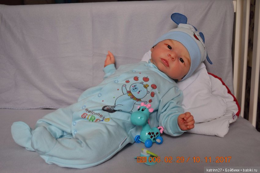 Кукла реборн Митюша, молд Maylin. Автор Ekaterina Abbyasova babies