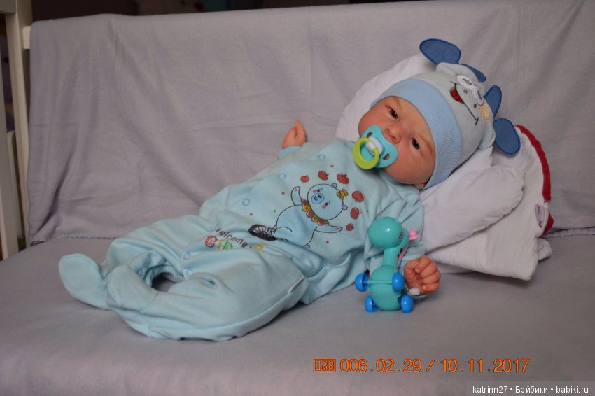 Кукла реборн Митюша, молд Maylin. Автор Ekaterina Abbyasova babies