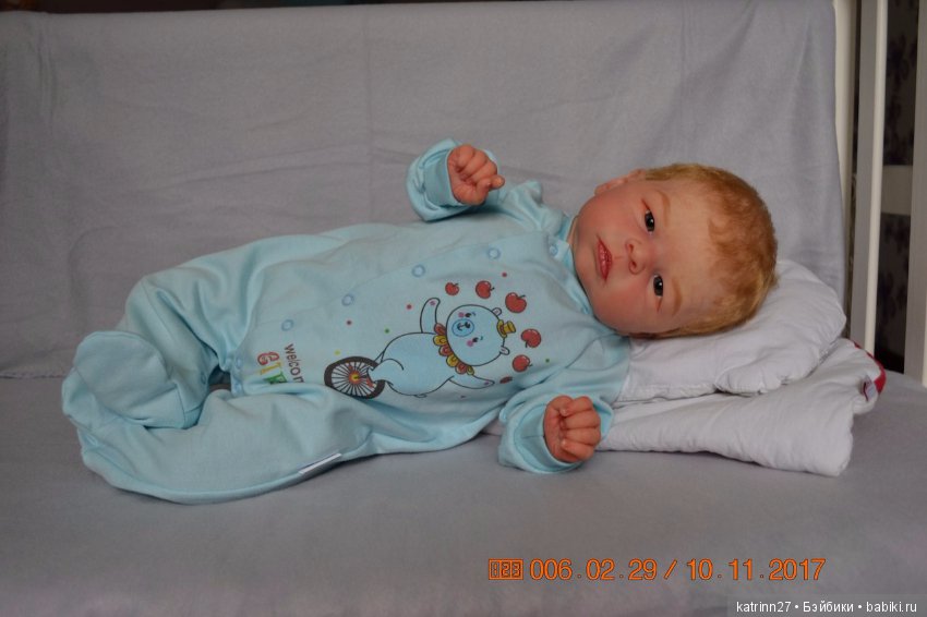 Кукла реборн Митюша, молд Maylin. Автор Ekaterina Abbyasova babies