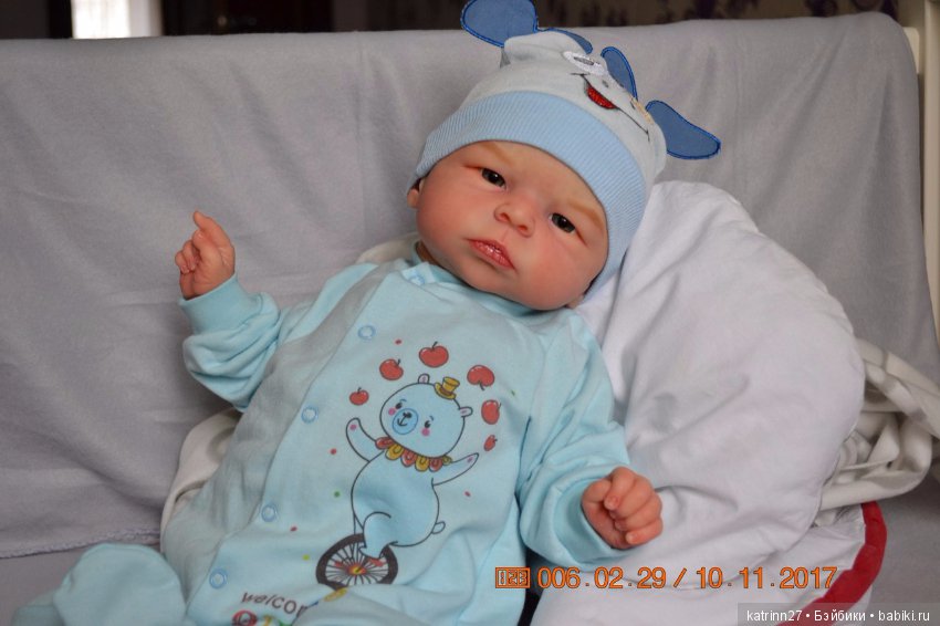 Кукла реборн Митюша, молд Maylin. Автор Ekaterina Abbyasova babies