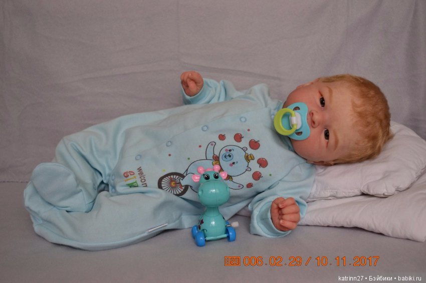 Кукла реборн Митюша, молд Maylin. Автор Ekaterina Abbyasova babies