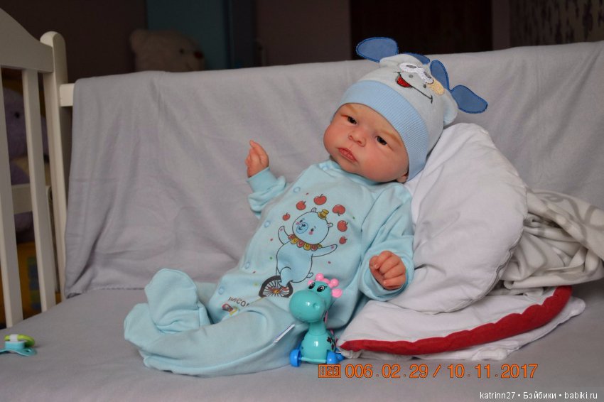 Кукла реборн Митюша, молд Maylin. Автор Ekaterina Abbyasova babies