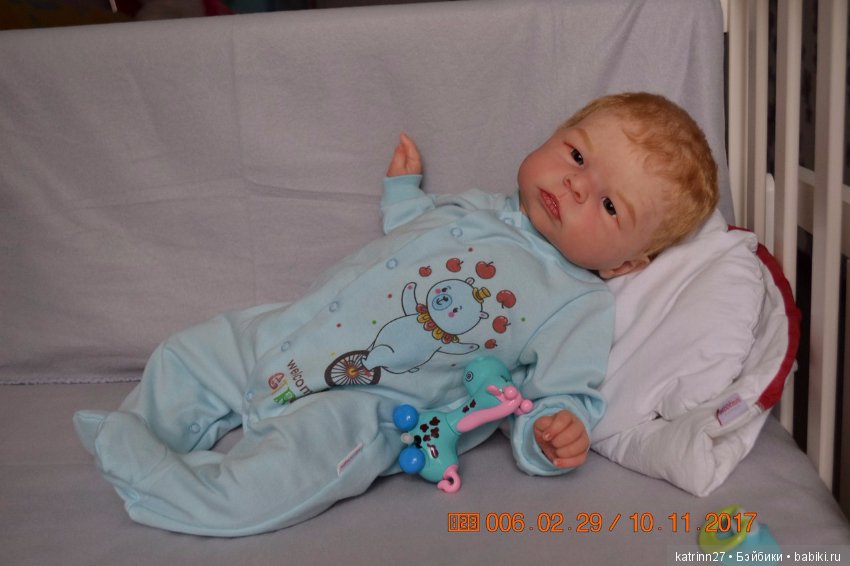 Кукла реборн Митюша, молд Maylin. Автор Ekaterina Abbyasova babies