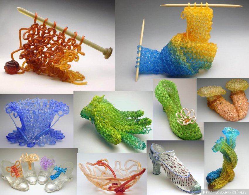 Работы из стекла Кэрол Милн (Carol Milne)