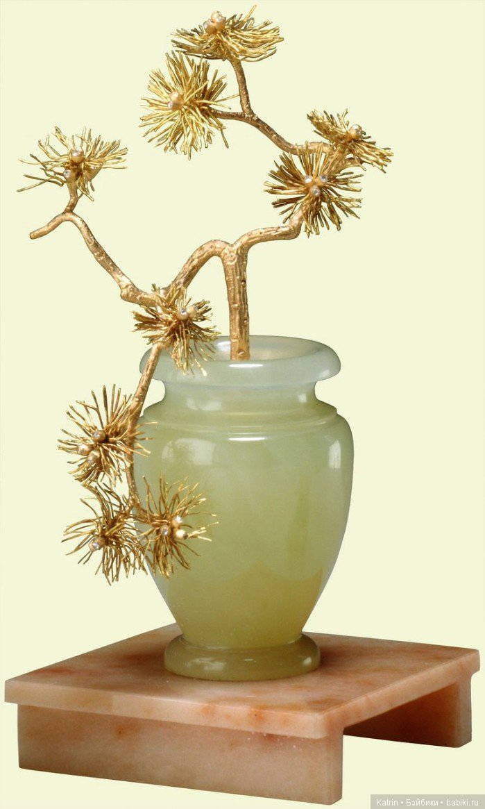 Каменные цветы Карла Фаберже