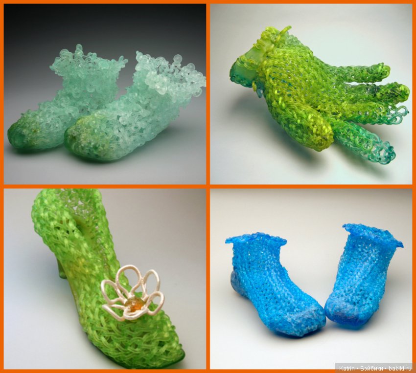 Работы из стекла Кэрол Милн (Carol Milne)