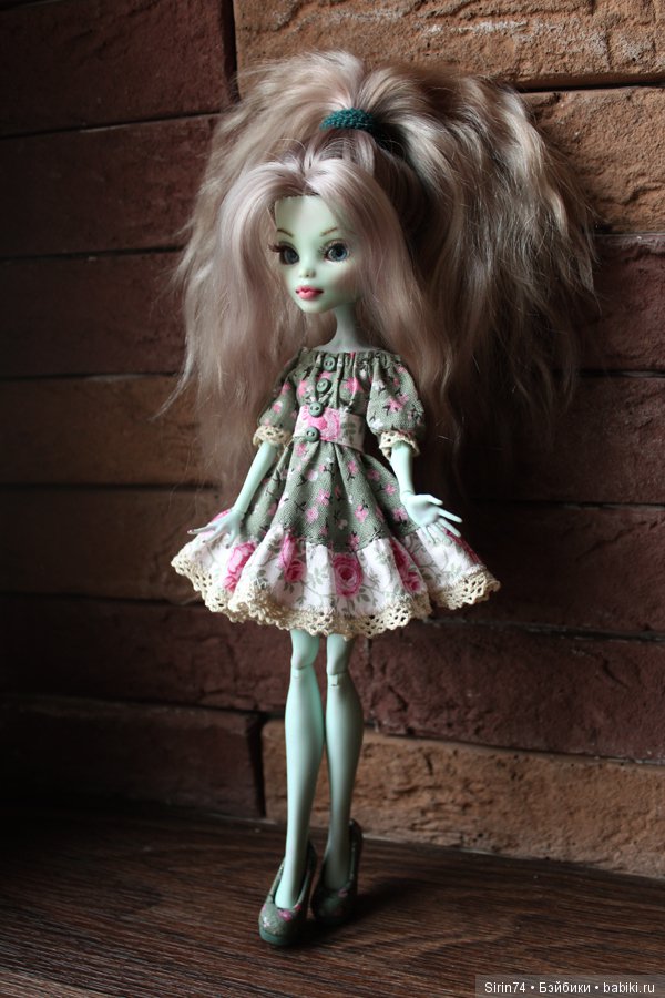 Моя новая девочка — ООАК Monster High и Ever After High: репейнт (фото 8)