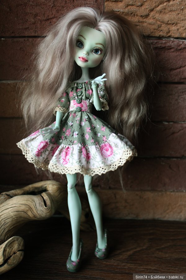 Моя новая девочка — ООАК Monster High и Ever After High: репейнт (фото 4)