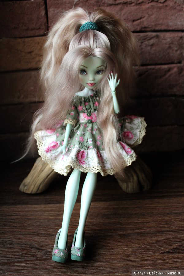 Моя новая девочка — ООАК Monster High и Ever After High: репейнт (фото 6)