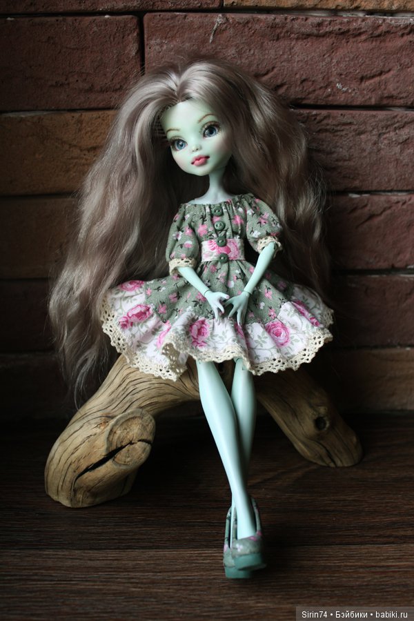 Моя новая девочка — ООАК Monster High и Ever After High: репейнт (фото 3)