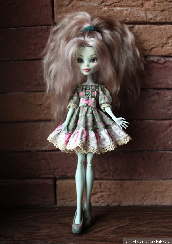 Моя новая девочка — ООАК Monster High и Ever After High: репейнт (фото 9)