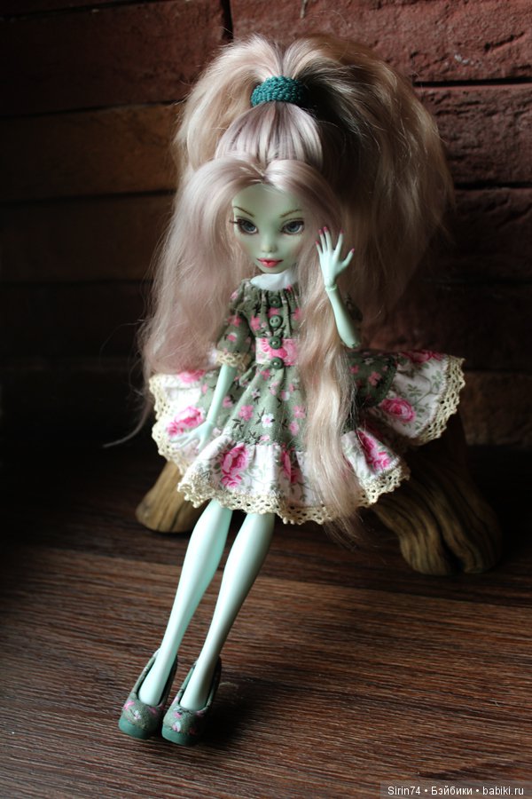 Моя новая девочка — ООАК Monster High и Ever After High: репейнт (фото 5)