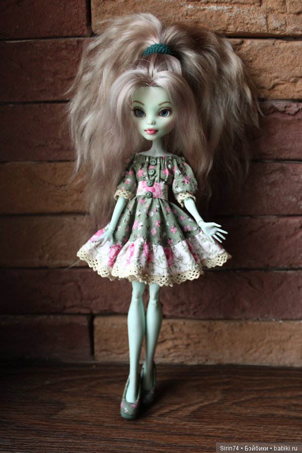 Моя новая девочка — ООАК Monster High и Ever After High: репейнт (фото 7)