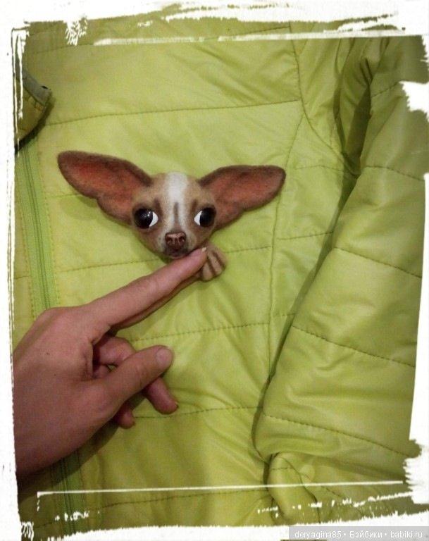 "Чихоброшь" пятнистая — Валяные игрушки из шерсти: сухое валяние (фото 7)