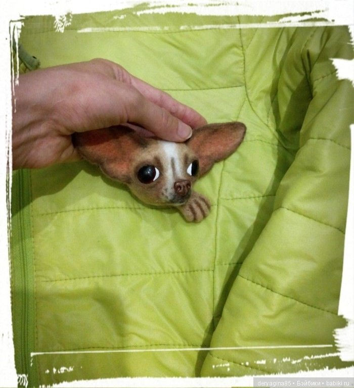 "Чихоброшь" пятнистая — Валяные игрушки из шерсти: сухое валяние (фото 5)