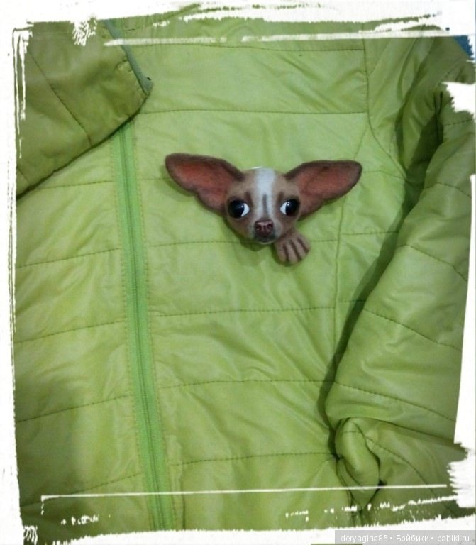 "Чихоброшь" пятнистая — Валяные игрушки из шерсти: сухое валяние (фото 4)