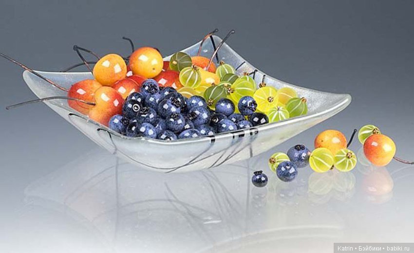 Стеклянные украшения Элизабет Джонсон в технике lampwork (фото 8)