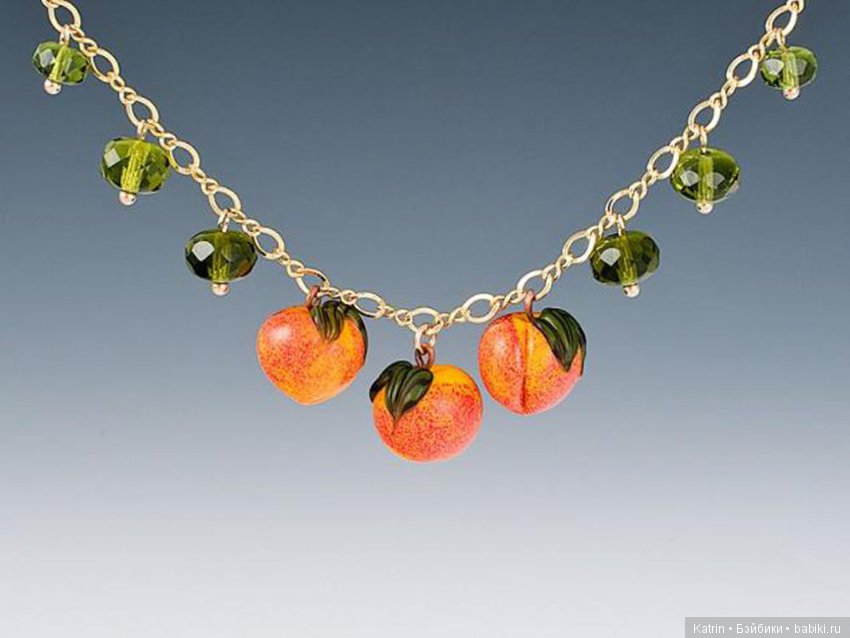 Стеклянные украшения Элизабет Джонсон в технике lampwork (фото 10)