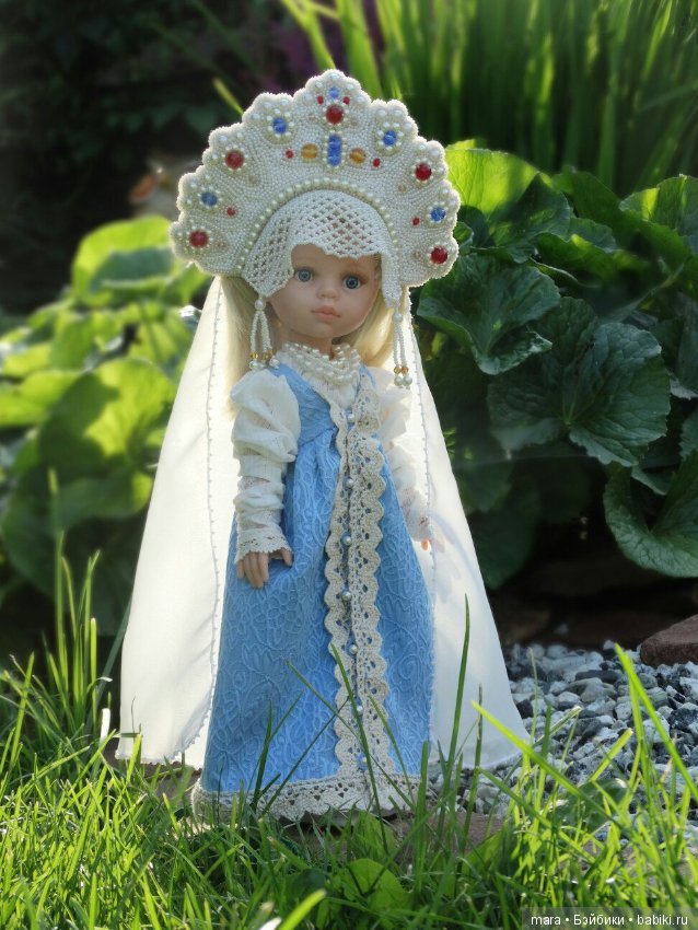 Кокошники для кукол Паола Рейна, автор Татьяна Корнева