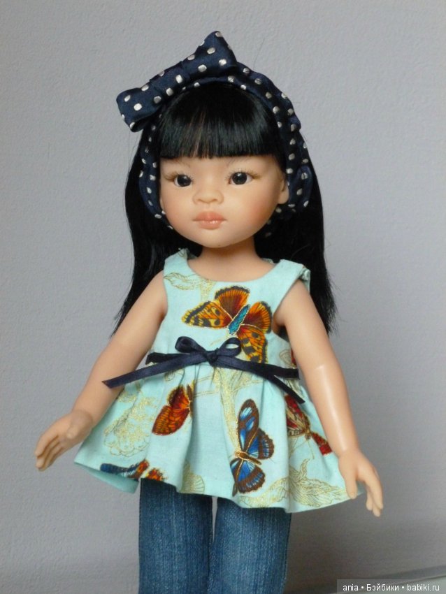 Туника и штанишки для кукол Паола Рейна