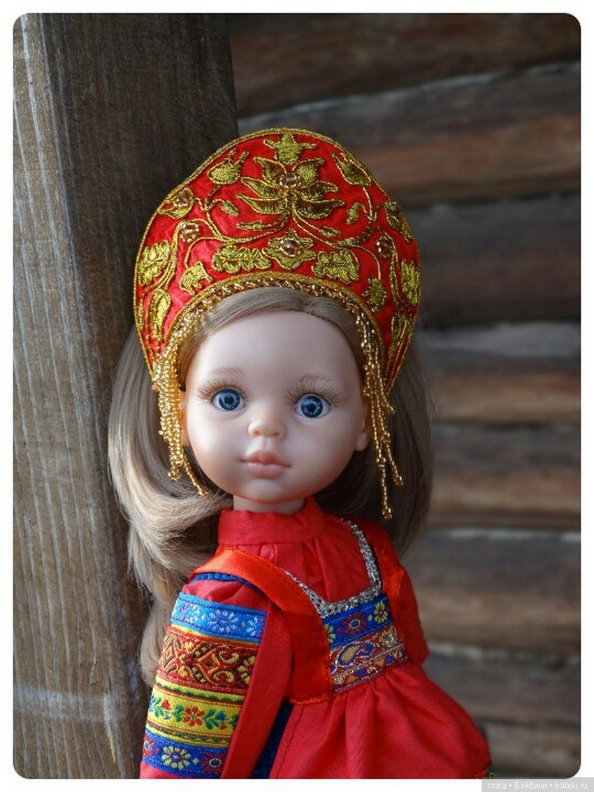 Кокошники для кукол Паола Рейна, автор Татьяна Корнева