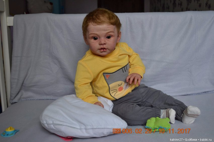 Кукла реборн Максим, молд Grayson. Автор Ekaterina Abbyasova babies