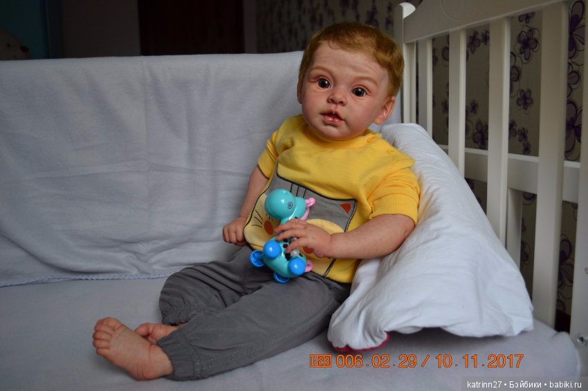 Кукла реборн Максим, молд Grayson. Автор Ekaterina Abbyasova babies
