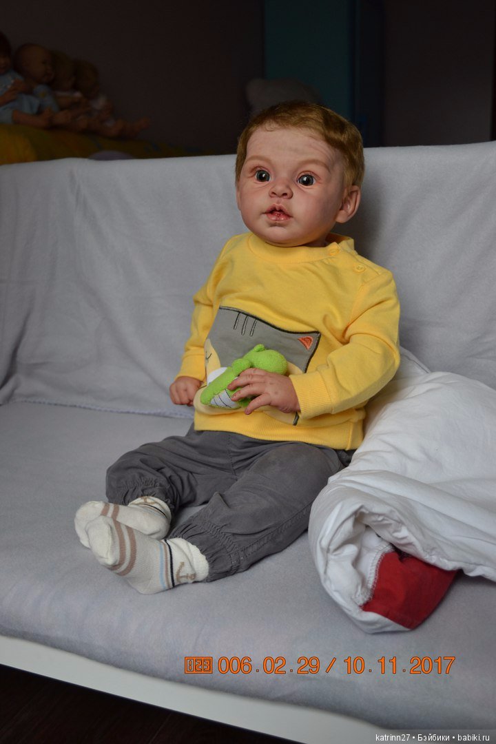 Кукла реборн Максим, молд Grayson. Автор Ekaterina Abbyasova babies