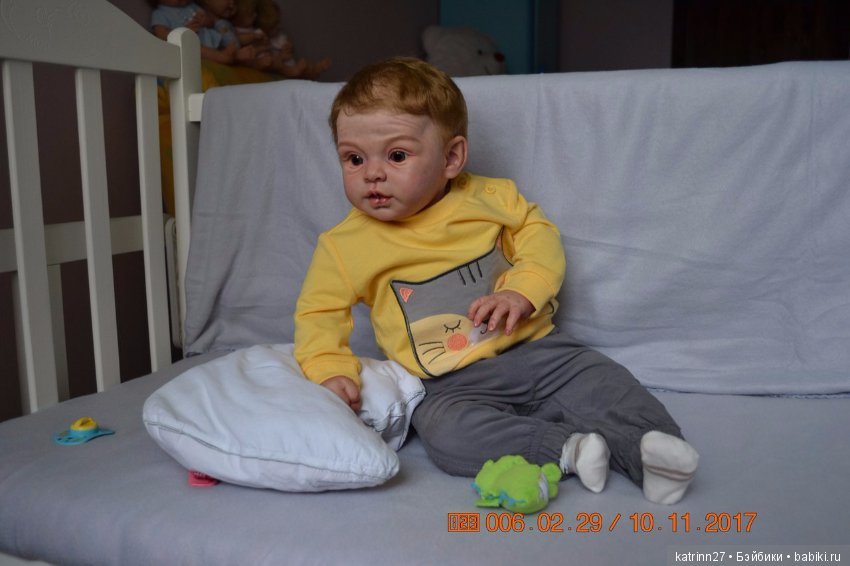 Кукла реборн Максим, молд Grayson. Автор Ekaterina Abbyasova babies