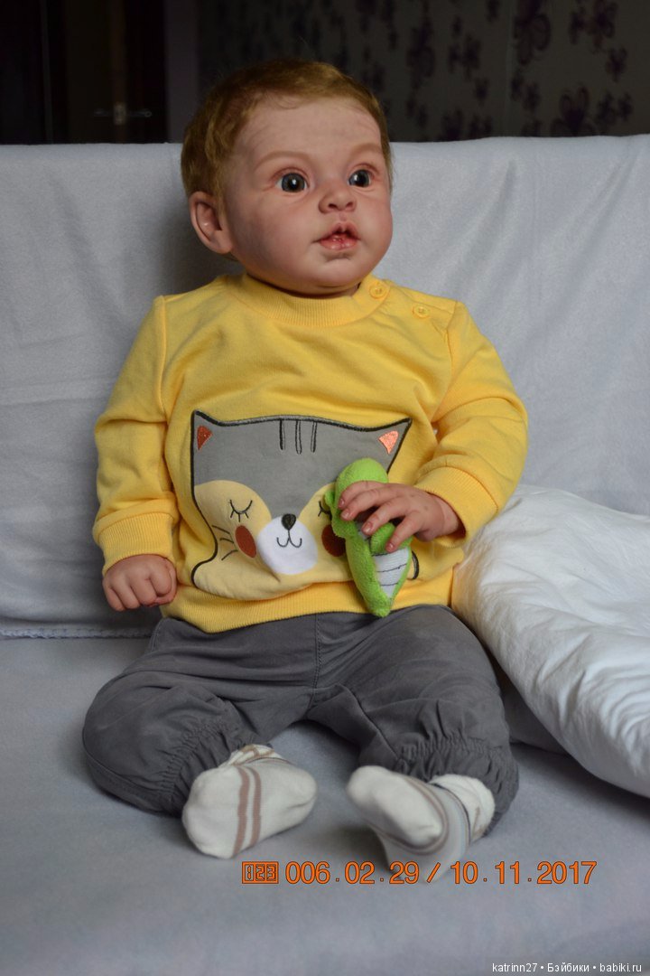 Кукла реборн Максим, молд Grayson. Автор Ekaterina Abbyasova babies