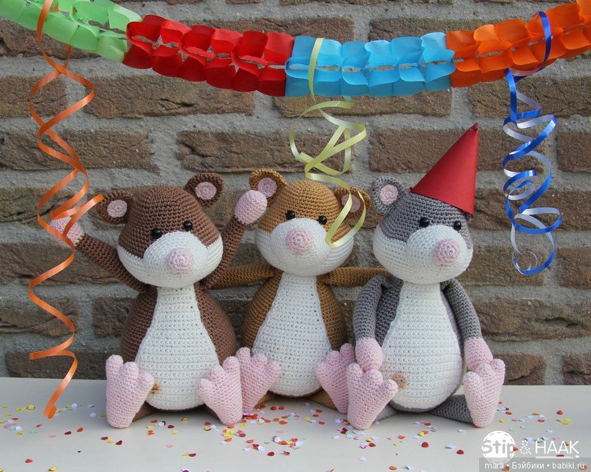 Красивые вязанные игрушки