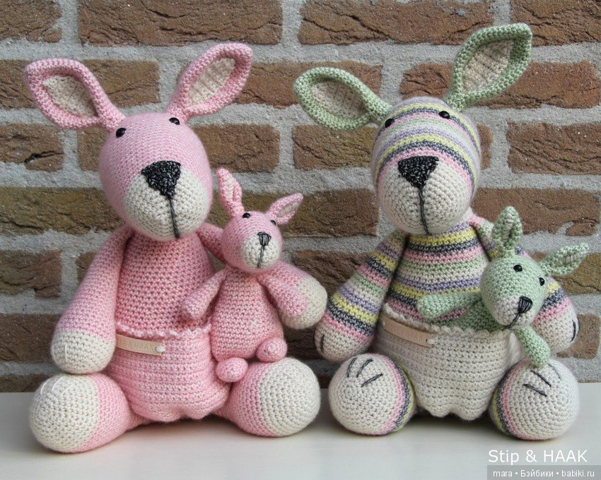 Красивые вязанные игрушки