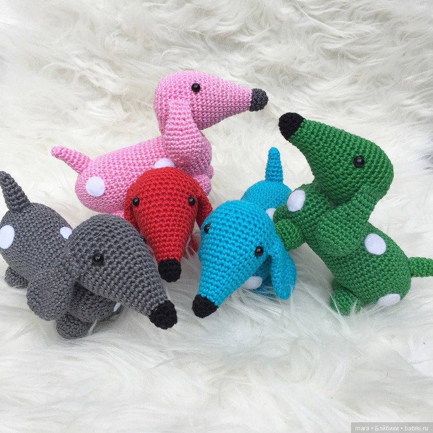 Красивые вязанные игрушки