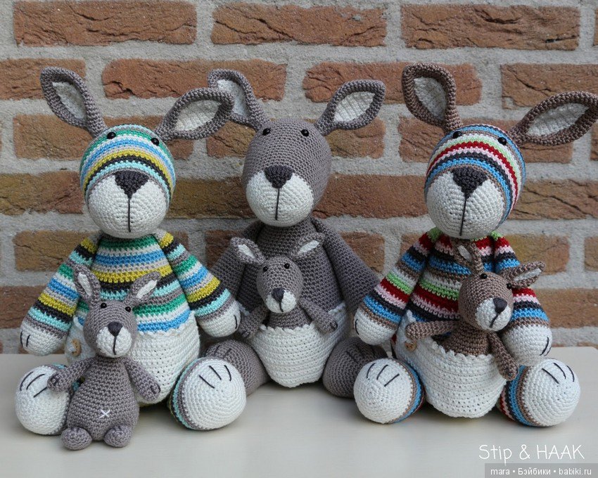 Красивые вязанные игрушки