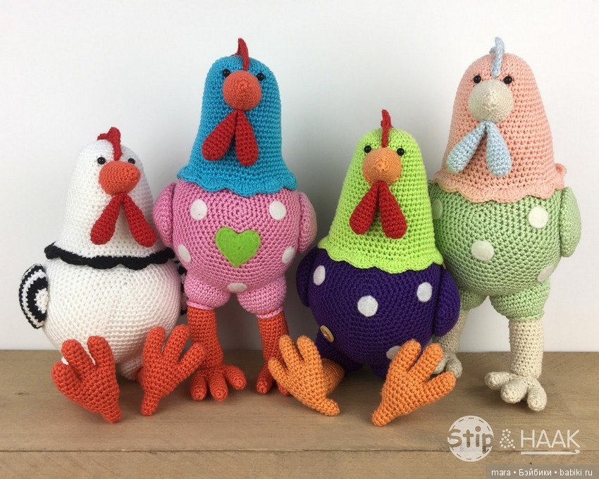 Красивые вязанные игрушки