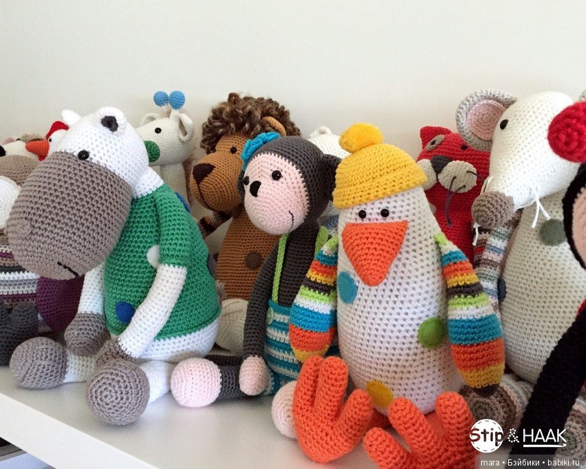 Красивые вязанные игрушки (фото 3)