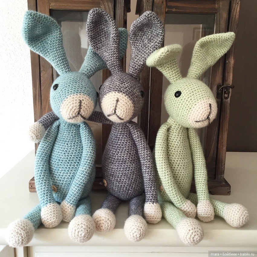 Красивые вязанные игрушки